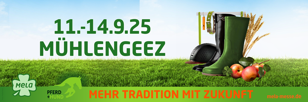 Logo und Infos Messe MeLa